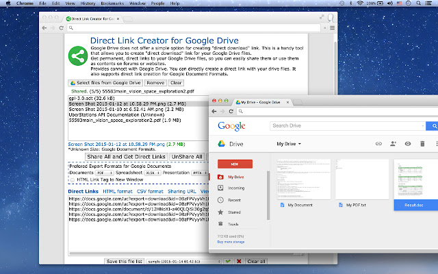 Direct Link Creator for Drive from Chrome web store to be run with OffiDocs Chromium online Direct Link Creator for Drive from Chrome web store to be run with OffiDocs Chromium online