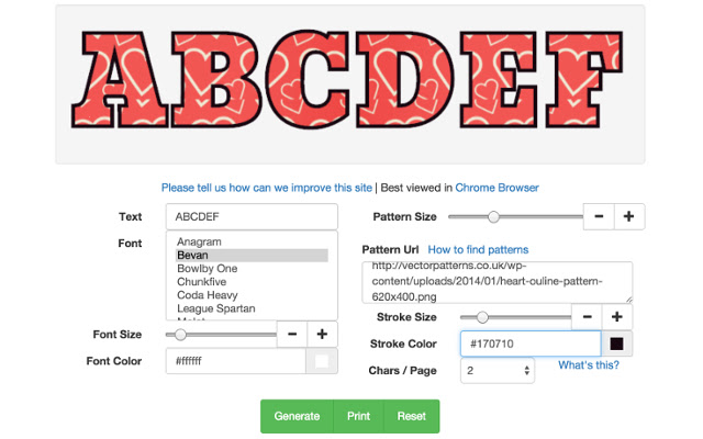 Display Lettering from Chrome web store to be run with OffiDocs Chromium online Display Lettering from Chrome web store to be run with OffiDocs Chromium online