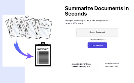Document Summarizer from Chrome web store to be run with OffiDocs Chromium online Document Summarizer from Chrome web store to be run with OffiDocs Chromium online