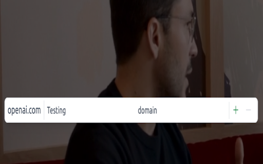 Domain Adder from Chrome web store to be run with OffiDocs Chromium online Domain Adder from Chrome web store to be run with OffiDocs Chromium online
