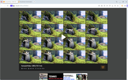 Doodstream Downloader from Chrome web store to be run with OffiDocs Chromium online Doodstream Downloader from Chrome web store to be run with OffiDocs Chromium online