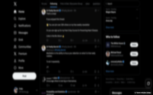 Doomscroll Fog from Chrome web store to be run with OffiDocs Chromium online Doomscroll Fog from Chrome web store to be run with OffiDocs Chromium online
