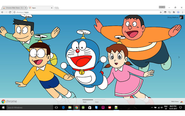 Doraemon Theme from Chrome web store to be run with OffiDocs Chromium online Doraemon Theme from Chrome web store to be run with OffiDocs Chromium online