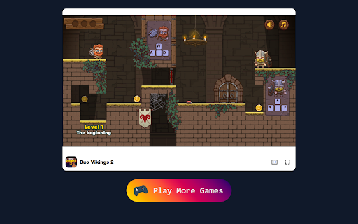Duo Vikings 2 Game Lead Your Viking Duo to Victory! from Chrome web store to be run with OffiDocs Chromium online Duo Vikings 2 Game Lead Your Viking Duo to Victory! from Chrome web store to be run with OffiDocs Chromium online