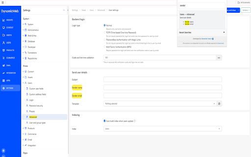 Dynamicweb Admin Search from Chrome web store to be run with OffiDocs Chromium online Dynamicweb Admin Search from Chrome web store to be run with OffiDocs Chromium online