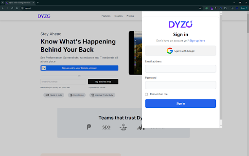 Dyzo Task Manager from Chrome web store to be run with OffiDocs Chromium online Dyzo Task Manager from Chrome web store to be run with OffiDocs Chromium online