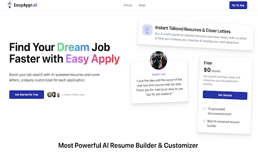 Easy Apply Extension from Chrome web store to be run with OffiDocs Chromium online Easy Apply Extension from Chrome web store to be run with OffiDocs Chromium online