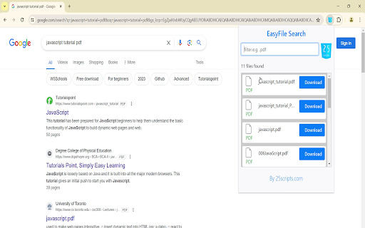 EasyFile Search By 25Scripts from Chrome web store to be run with OffiDocs Chromium online EasyFile Search By 25Scripts from Chrome web store to be run with OffiDocs Chromium online