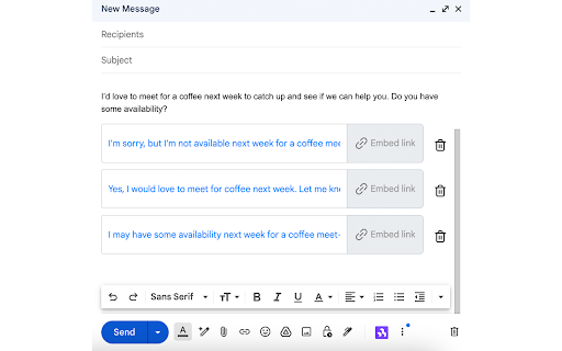 EasyReply from Chrome web store to be run with OffiDocs Chromium online EasyReply from Chrome web store to be run with OffiDocs Chromium online