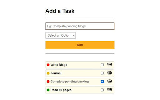 Easy Todo from Chrome web store to be run with OffiDocs Chromium online Easy Todo from Chrome web store to be run with OffiDocs Chromium online