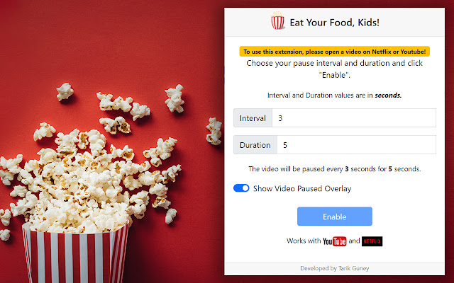 Eat Your Food, Kids! from Chrome web store to be run with OffiDocs Chromium online Eat Your Food, Kids! from Chrome web store to be run with OffiDocs Chromium online