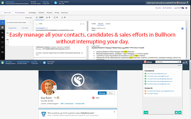 Ebsta for Bullhorn from Chrome web store to be run with OffiDocs Chromium online Ebsta for Bullhorn from Chrome web store to be run with OffiDocs Chromium online