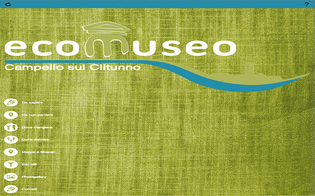 Eco Museo Campello from Chrome web store to be run with OffiDocs Chromium online Eco Museo Campello from Chrome web store to be run with OffiDocs Chromium online