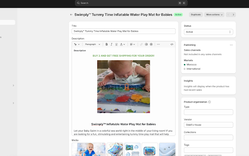 Ecopy Shopify Product Importer from Chrome web store to be run with OffiDocs Chromium online Ecopy Shopify Product Importer from Chrome web store to be run with OffiDocs Chromium online