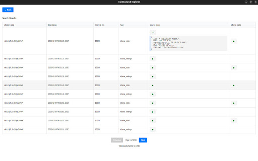 Elasticsearch Explorer from Chrome web store to be run with OffiDocs Chromium online Elasticsearch Explorer from Chrome web store to be run with OffiDocs Chromium online