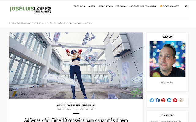 El Blog de José Luis López from Chrome web store to be run with OffiDocs Chromium online El Blog de José Luis López from Chrome web store to be run with OffiDocs Chromium online