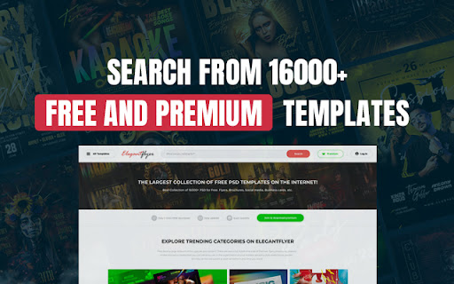 Elegantflyer Free PSD Flyer Templates from Chrome web store to be run with OffiDocs Chromium online Elegantflyer Free PSD Flyer Templates from Chrome web store to be run with OffiDocs Chromium online