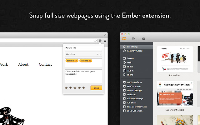 Ember from Chrome web store to be run with OffiDocs Chromium online Ember from Chrome web store to be run with OffiDocs Chromium online