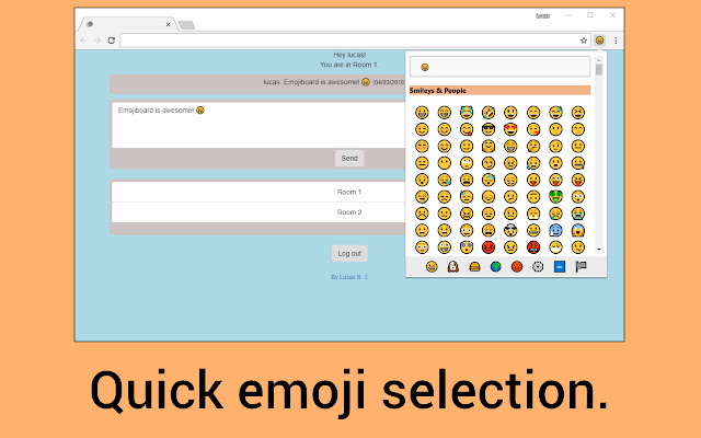Emojiboard: Emoji Keyboard from Chrome web store to be run with OffiDocs Chromium online Emojiboard: Emoji Keyboard from Chrome web store to be run with OffiDocs Chromium online