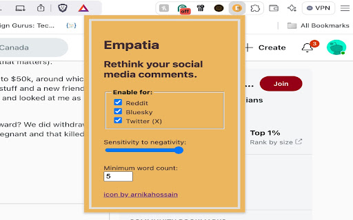 Empatia from Chrome web store to be run with OffiDocs Chromium online Empatia from Chrome web store to be run with OffiDocs Chromium online