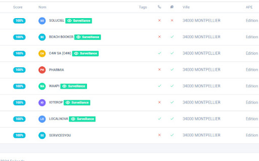 Enileads from Chrome web store to be run with OffiDocs Chromium online Enileads from Chrome web store to be run with OffiDocs Chromium online