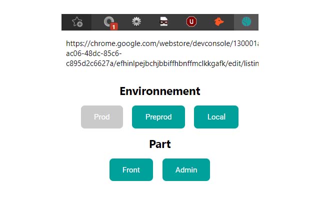 ENV Switcher from Chrome web store to be run with OffiDocs Chromium online ENV Switcher from Chrome web store to be run with OffiDocs Chromium online