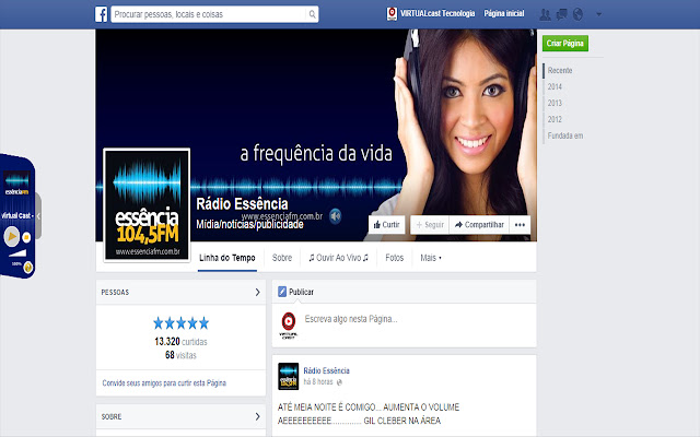 Essência FM from Chrome web store to be run with OffiDocs Chromium online Essência FM from Chrome web store to be run with OffiDocs Chromium online