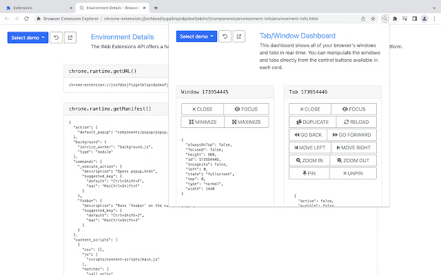 Example Chrome Extension from Chrome web store to be run with OffiDocs Chromium online Example Chrome Extension from Chrome web store to be run with OffiDocs Chromium online
