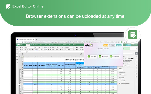 Excel Editor Online from Chrome web store to be run with OffiDocs Chromium online Excel Editor Online from Chrome web store to be run with OffiDocs Chromium online
