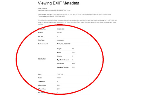 Exifer dexifer Photo Image Metadata Viewer from Chrome web store to be run with OffiDocs Chromium online Exifer dexifer Photo Image Metadata Viewer from Chrome web store to be run with OffiDocs Chromium online