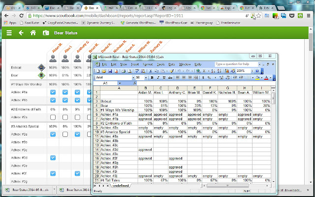 Export Scoutbook from Chrome web store to be run with OffiDocs Chromium online Export Scoutbook from Chrome web store to be run with OffiDocs Chromium online