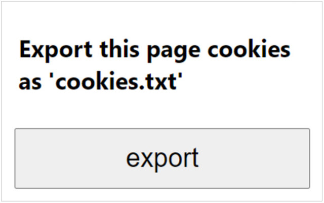 ExportThisCookie from Chrome web store to be run with OffiDocs Chromium online ExportThisCookie from Chrome web store to be run with OffiDocs Chromium online