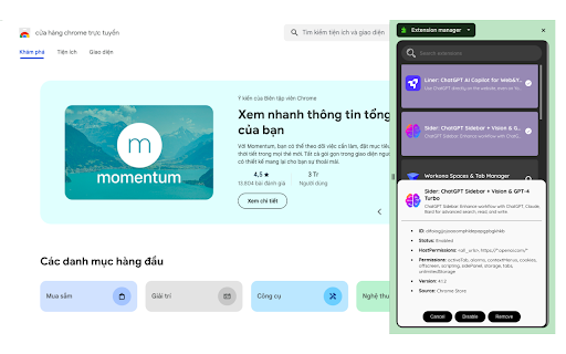 ExtensionManager from Chrome web store to be run with OffiDocs Chromium online ExtensionManager from Chrome web store to be run with OffiDocs Chromium online