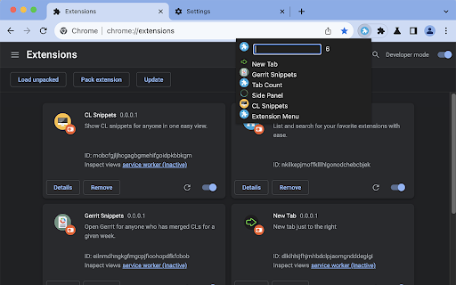 Extension Menu from Chrome web store to be run with OffiDocs Chromium online Extension Menu from Chrome web store to be run with OffiDocs Chromium online