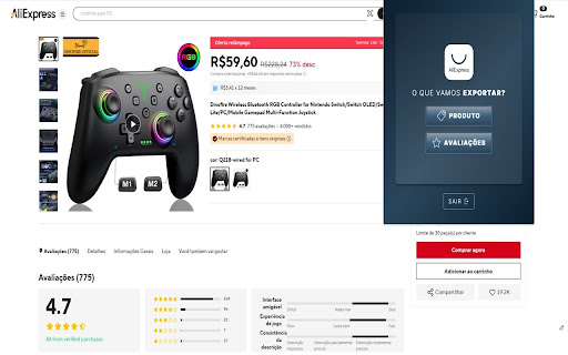 Ez Produtos e Avaliações from Chrome web store to be run with OffiDocs Chromium online Ez Produtos e Avaliações from Chrome web store to be run with OffiDocs Chromium online