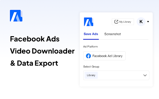 Facebook Ad Video Downloader Ad Data Export from Chrome web store to be run with OffiDocs Chromium online Facebook Ad Video Downloader Ad Data Export from Chrome web store to be run with OffiDocs Chromium online