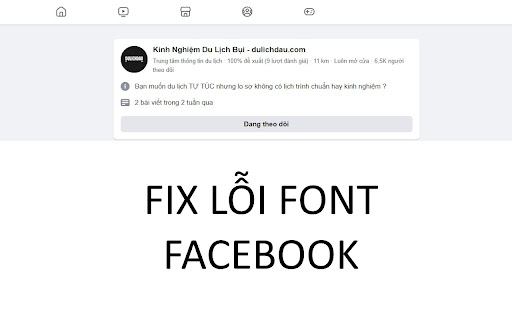Facebook Font Fixer by Tran Song Nguyen Chung from Chrome web store to be run with OffiDocs Chromium online Facebook Font Fixer by Tran Song Nguyen Chung from Chrome web store to be run with OffiDocs Chromium online