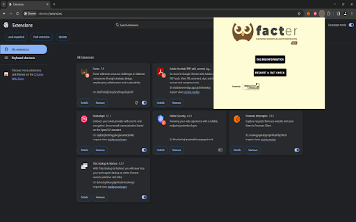 Facter from Chrome web store to be run with OffiDocs Chromium online Facter from Chrome web store to be run with OffiDocs Chromium online