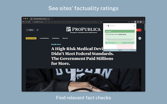 FactSparrow: News Factuality Ratings from Chrome web store to be run with OffiDocs Chromium online FactSparrow: News Factuality Ratings from Chrome web store to be run with OffiDocs Chromium online