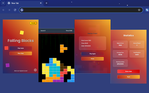 Falling Blocks from Chrome web store to be run with OffiDocs Chromium online Falling Blocks from Chrome web store to be run with OffiDocs Chromium online