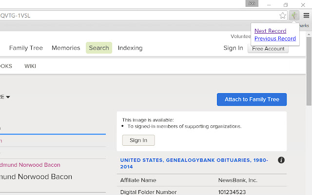 FamilySearch Tools from Chrome web store to be run with OffiDocs Chromium online FamilySearch Tools from Chrome web store to be run with OffiDocs Chromium online