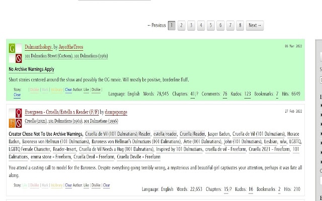 Fanfiction Bookshelf from Chrome web store to be run with OffiDocs Chromium online Fanfiction Bookshelf from Chrome web store to be run with OffiDocs Chromium online