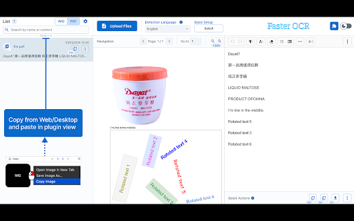 Faster OCR from Chrome web store to be run with OffiDocs Chromium online Faster OCR from Chrome web store to be run with OffiDocs Chromium online