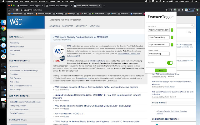 Feature Toggle Extension from Chrome web store to be run with OffiDocs Chromium online Feature Toggle Extension from Chrome web store to be run with OffiDocs Chromium online
