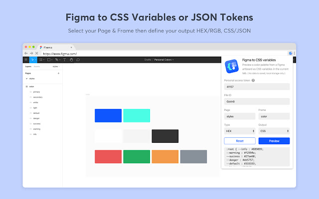 Figma to Tokens from Chrome web store to be run with OffiDocs Chromium online Figma to Tokens from Chrome web store to be run with OffiDocs Chromium online