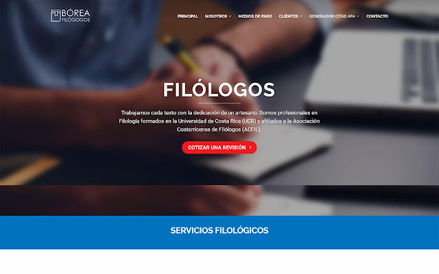 Filólogos Bórea Costa Rica from Chrome web store to be run with OffiDocs Chromium online Filólogos Bórea Costa Rica from Chrome web store to be run with OffiDocs Chromium online
