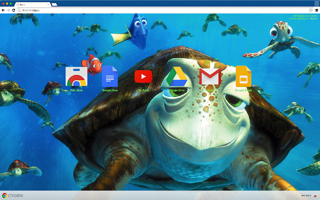 Finding Nemo Movie Theme from Chrome web store to be run with OffiDocs Chromium online Finding Nemo Movie Theme from Chrome web store to be run with OffiDocs Chromium online