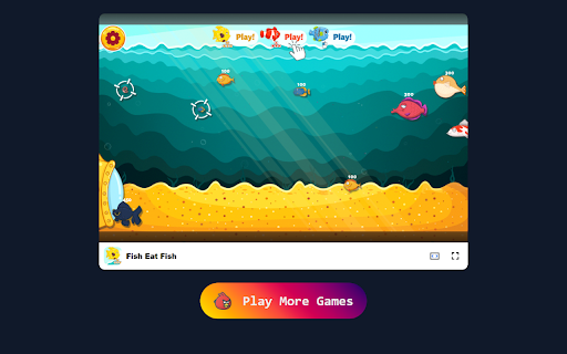 Fish Eat Fish Game Devour Smaller Fish and Avoid Predators! from Chrome web store to be run with OffiDocs Chromium online Fish Eat Fish Game Devour Smaller Fish and Avoid Predators! from Chrome web store to be run with OffiDocs Chromium online