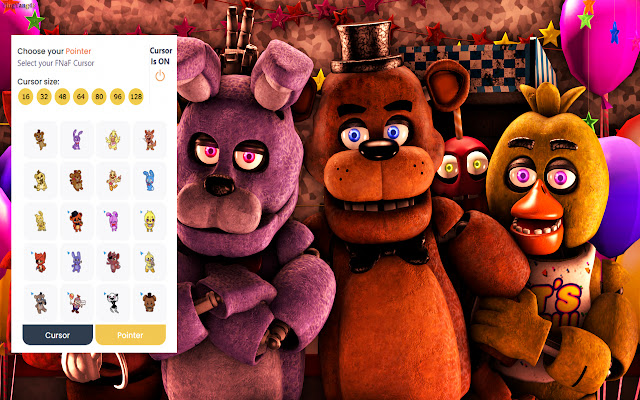 Five Nights at Freddys Cursor from Chrome web store to be run with OffiDocs Chromium online Five Nights at Freddys Cursor from Chrome web store to be run with OffiDocs Chromium online
