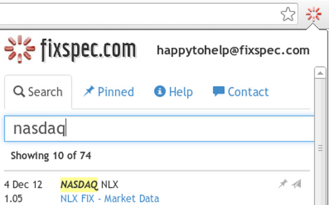FixSpec: Global Trading Specs In 3 Clicks from Chrome web store to be run with OffiDocs Chromium online FixSpec: Global Trading Specs In 3 Clicks from Chrome web store to be run with OffiDocs Chromium online